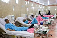 آماده باش ۴۵ مرکز دیالیز مشهد در مراسم وداع با امام شهید