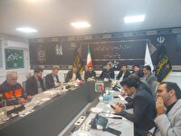 تشکیل جلسه شورای قضایی استان در پایانه برکت مهران